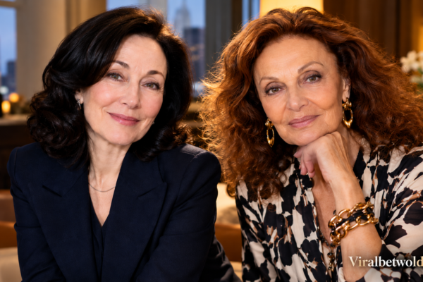 Safra Catz and Diane von Furstenberg